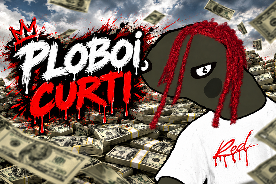 PLOBOI CURTI surrounded by cash